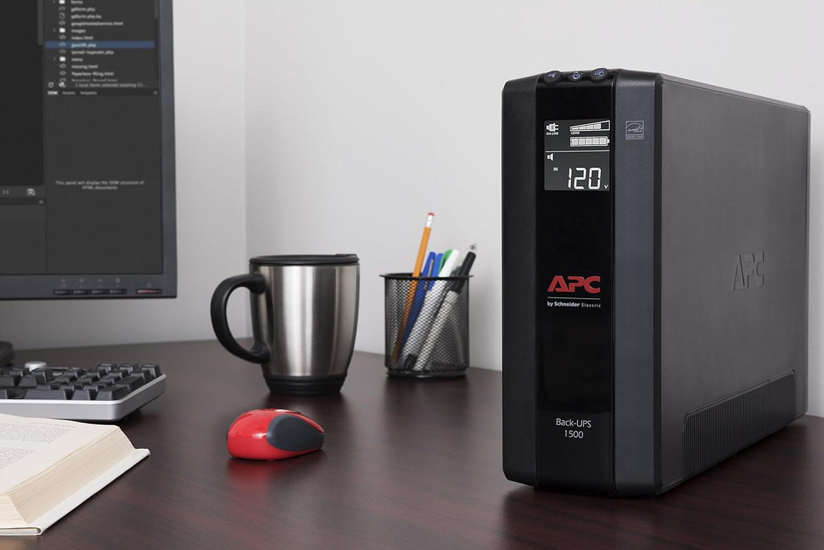 1500VA UPS Battery Backup and Surge Protector V796495