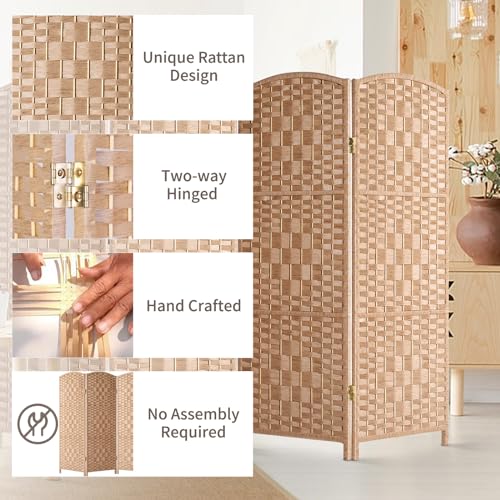 3 Panel Dark Mocha Folding Privacy Screen V827