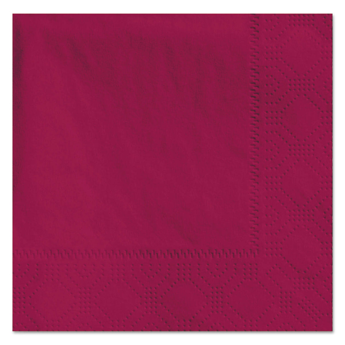 Burgundy 2-Ply Beverage Napkins T940714