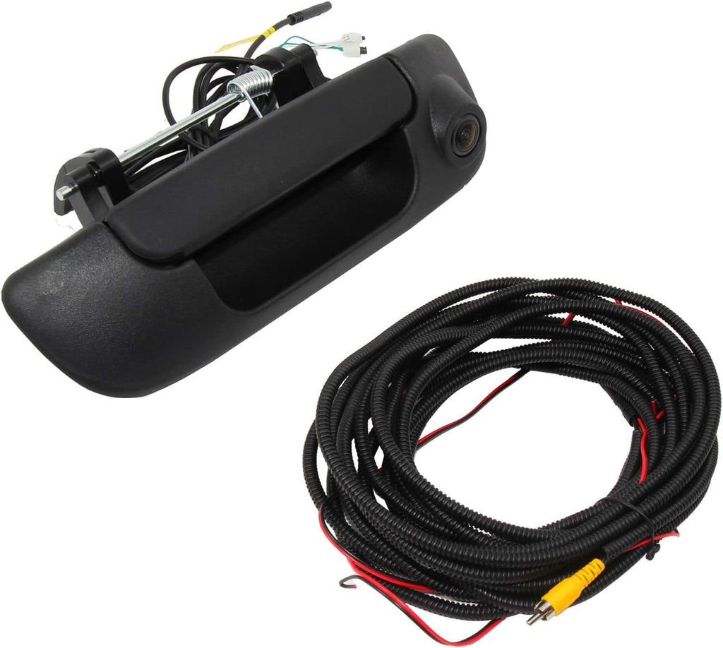 Tailgate Handle with Backup Camera Black I615
