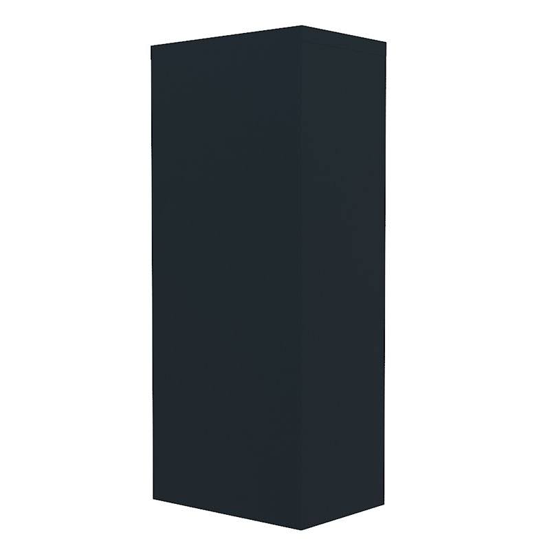 4 Drawer Letter File Cabinet in Black U666321