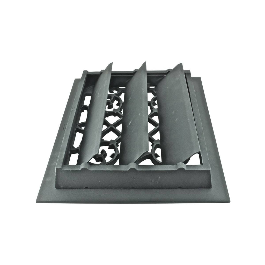 Cast 10 x 12 Duct Floor Heat Register Louver Vent M4579