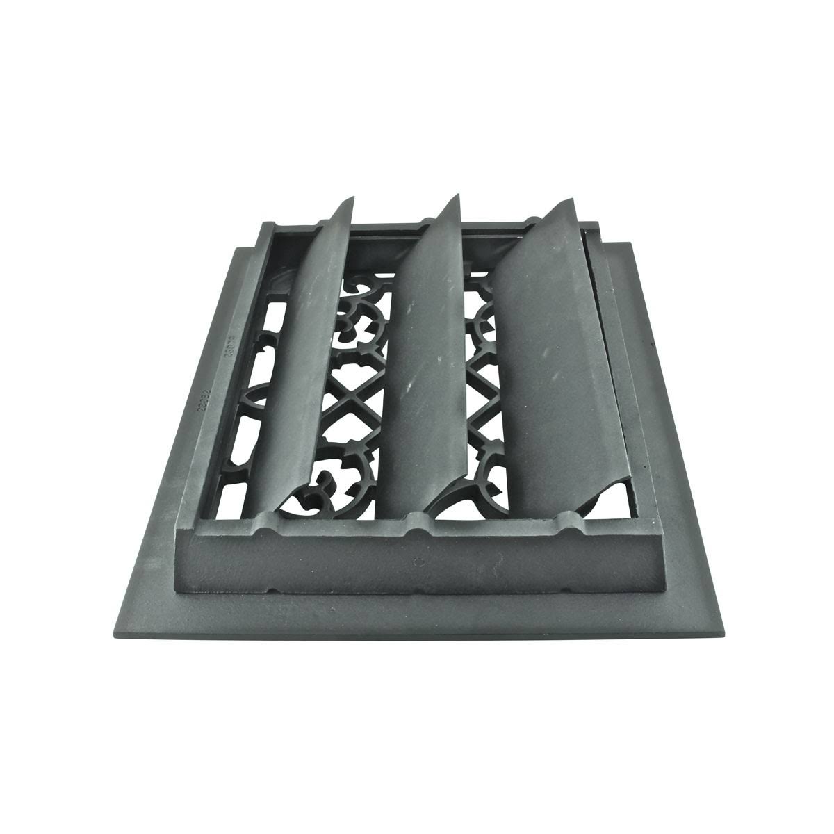 Cast 10 x 12 Duct Floor Heat Register Louver Vent M4579