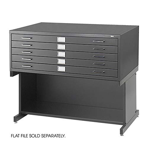 White 5-Drawer Flat File P763487