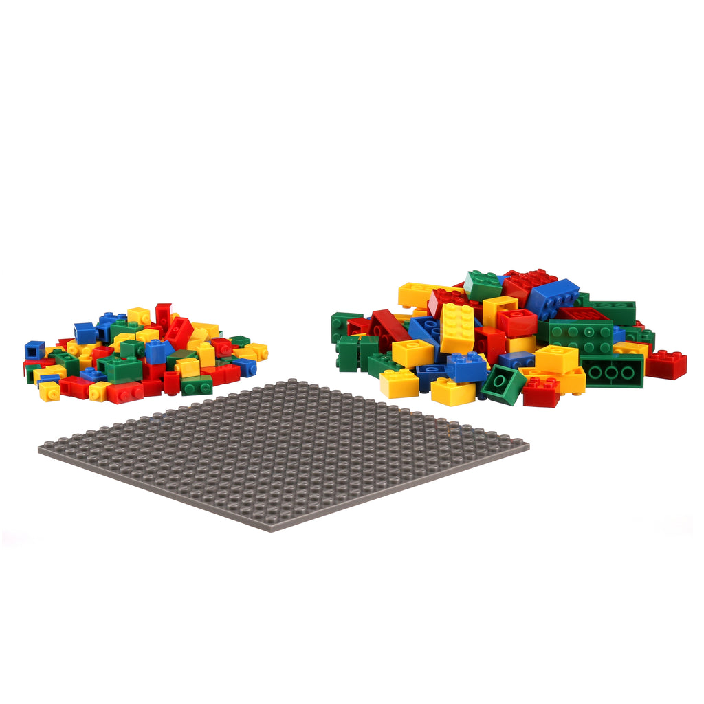 216 Pieces Blue Green Red Yellow Toy Building Block W112865