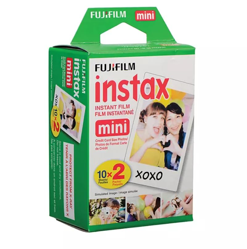 Blue Instant Camera with 20 Sheets Film X136844
