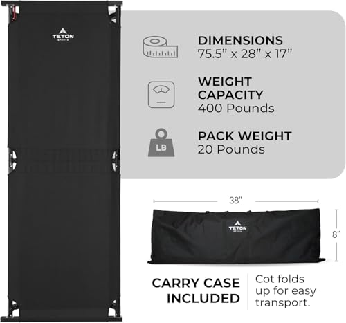 Folding Camping Cot with Canvas O25747