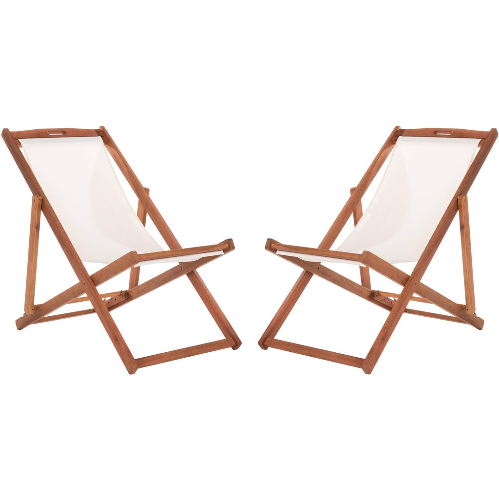 Natural/Beige Sling Chair (Set of 2) O260395
