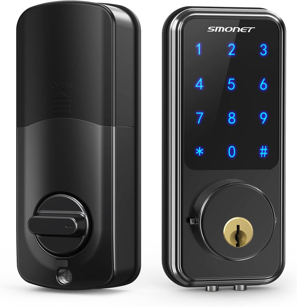 Smart Lock Keyless Entry Door Lock Deadbolt with Keypad Digital Electronic Door Lock W555