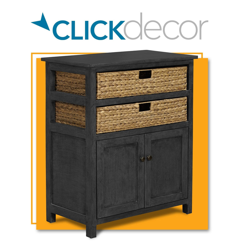 Dark Gray Storage Cabinet P73045