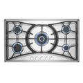 36 Stainless Steel Built-In Gas Cooktop with 6 Burners O57261