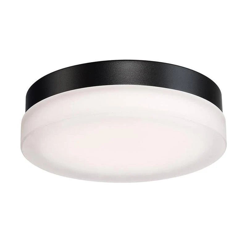 11in LED Round Flush Mount 2700K Titanium A909