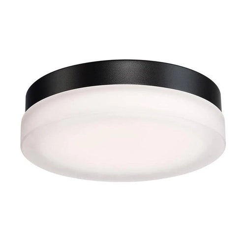 11in LED Round Flush Mount 2700K Titanium A909