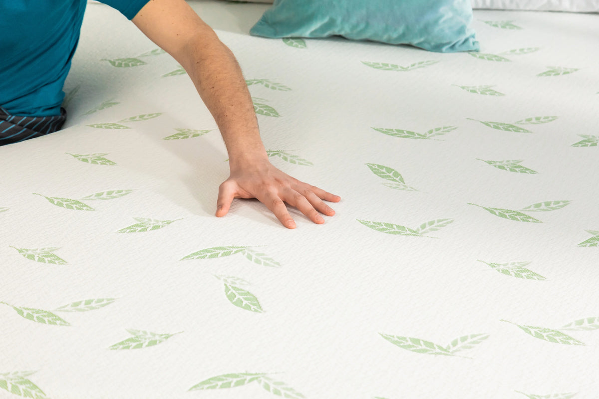 Queen Size Green Tea Infused Memory Foam Mattress D59011