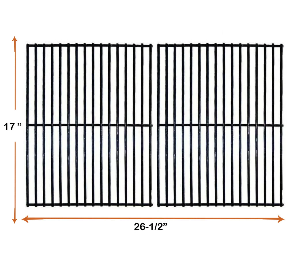 Set of Two 17 inch Grill Cooking Grates Replacement Parts for Gas Grills N315