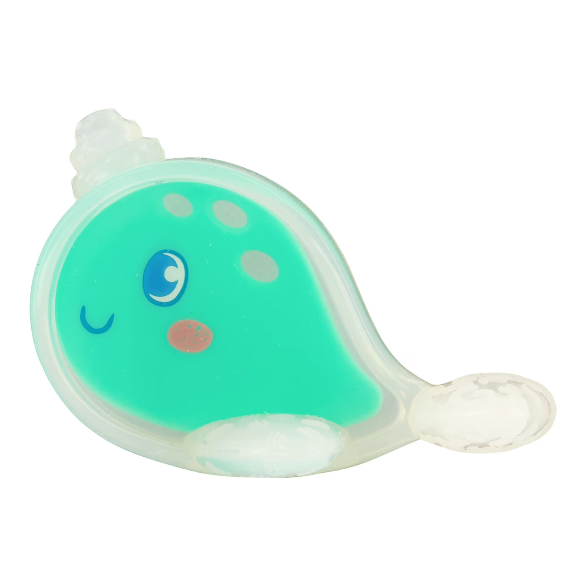 Teal Narwhal Baby Teether & Massager C47863