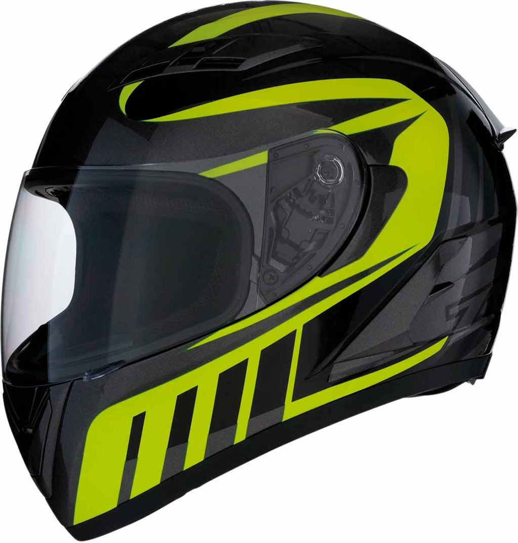 Black/Green Attack Helmet F55699