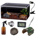 Reptile Terrarium Amphibian Tank Starter Kit Q1180