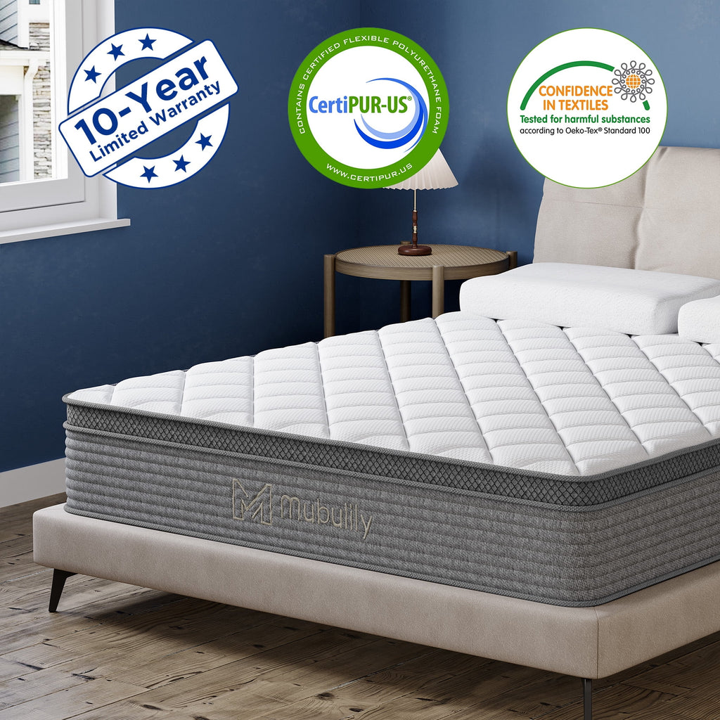 Full 10 inch Gel Memory Foam Hybrid Mattress H91248