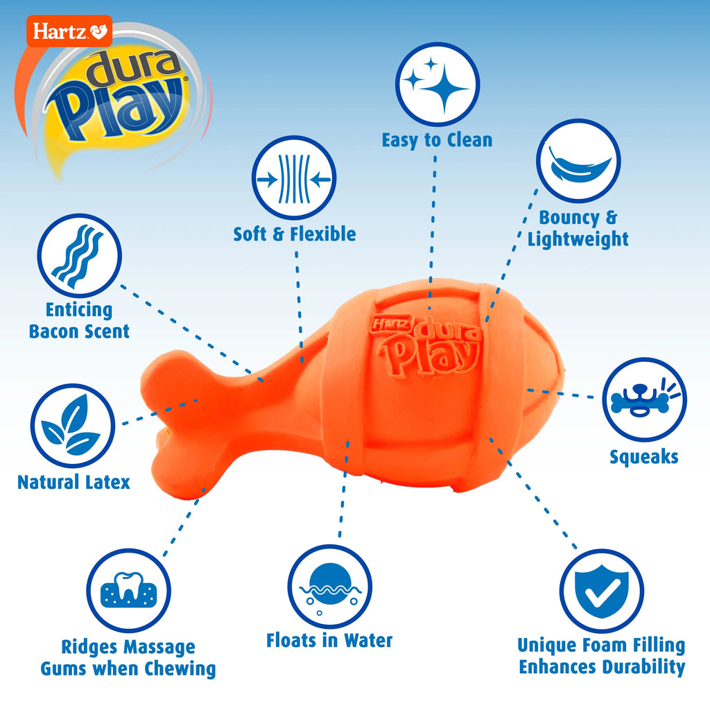 Bacon Scented Latex Dog Toys G911504