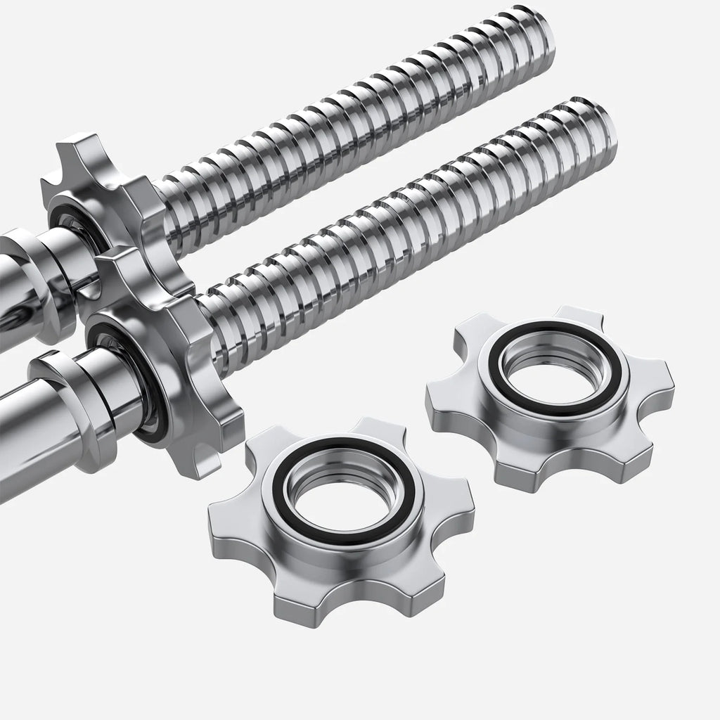 66LB 2 in 1 Adjustable Dumbbell Set with Connecting Rod Black B92013
