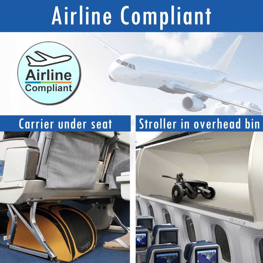 Airline Approved Pet Stroller Combo B8163