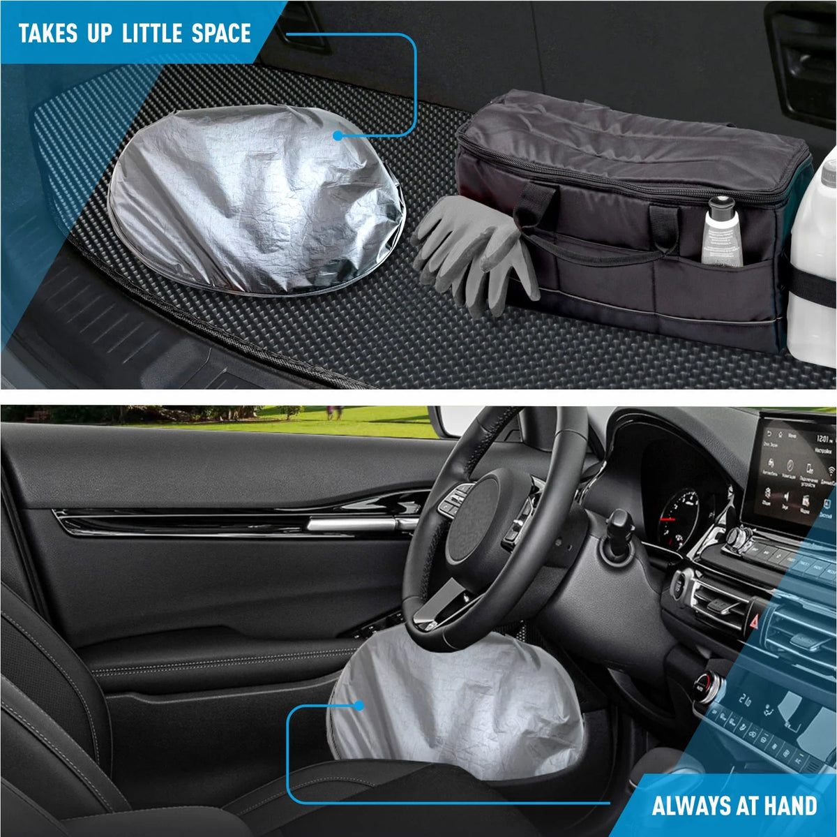 Windshield Sun Shade for Car H589335
