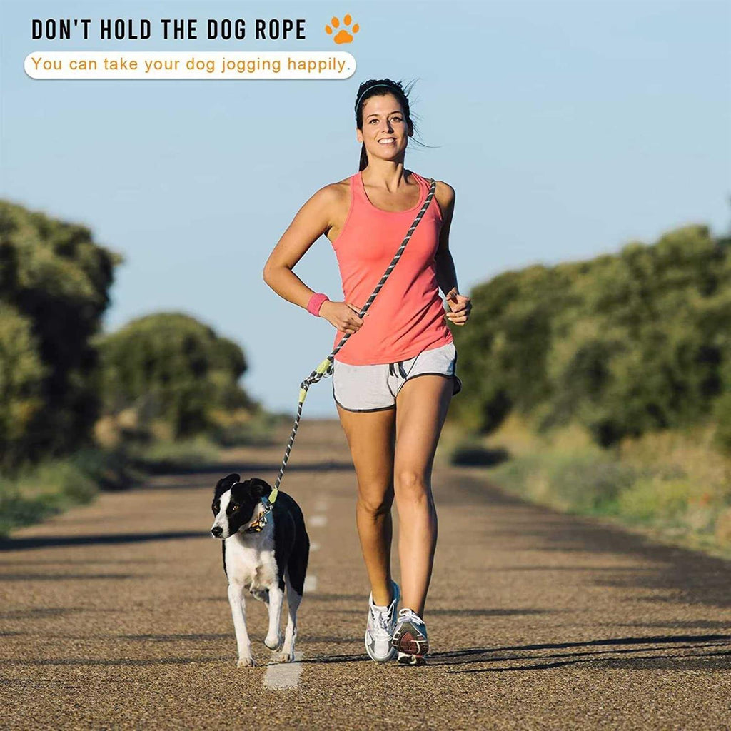 Hands Free Reflective Rope Dog Leash H83451