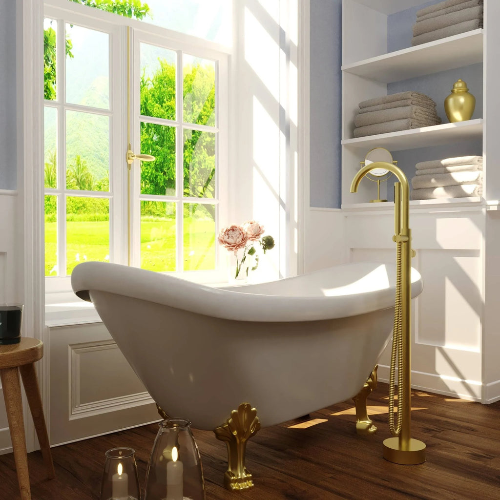 Matte Black Freestanding Tub Filler Z44751