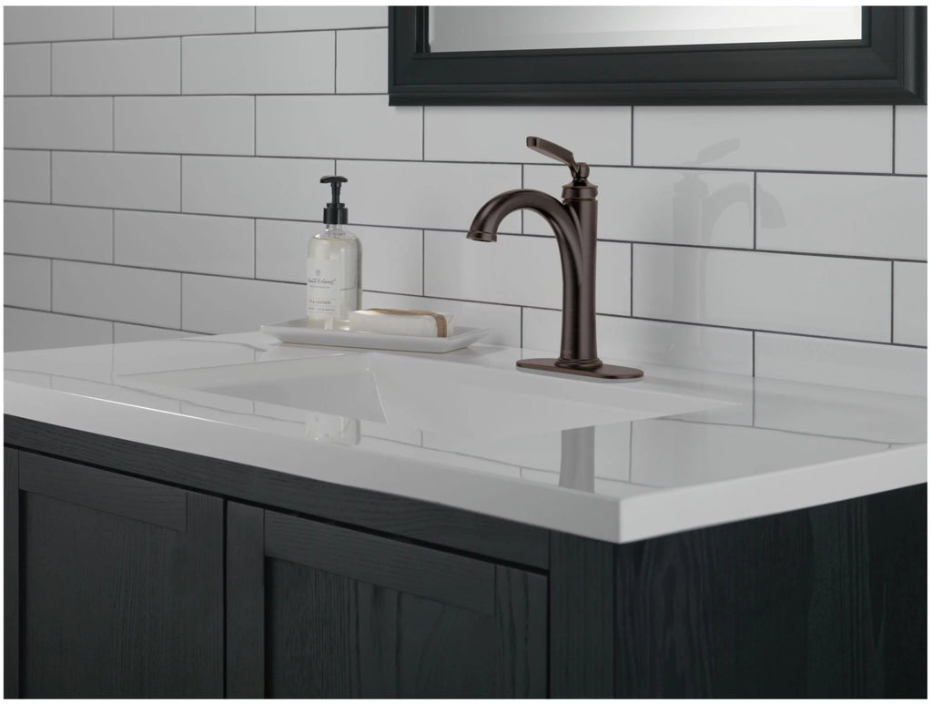 Chrome Single Hole Bathroom Faucet X545