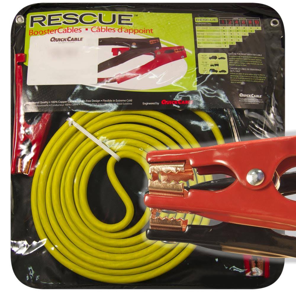 20' 4 Gauge 400 Amp Booster Cable L37682