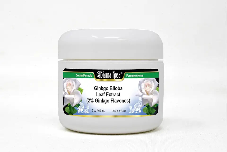 Ginkgo Biloba Leaf Extract Cream 2 oz 2 Pack Q5218