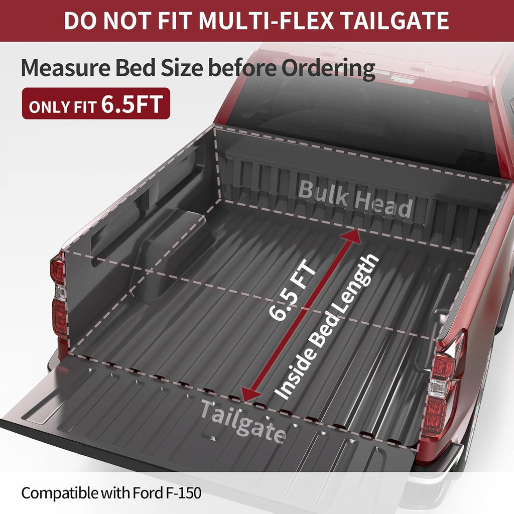 Soft Tri-Fold Truck Bed Tonneau Cover G58907