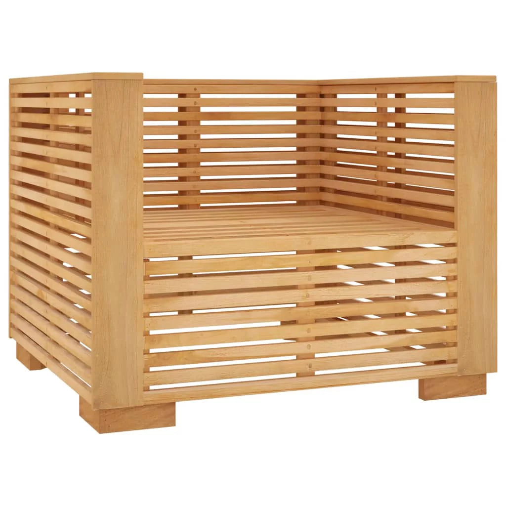 Teak Patio Sofa Chair with Cushions U75188
