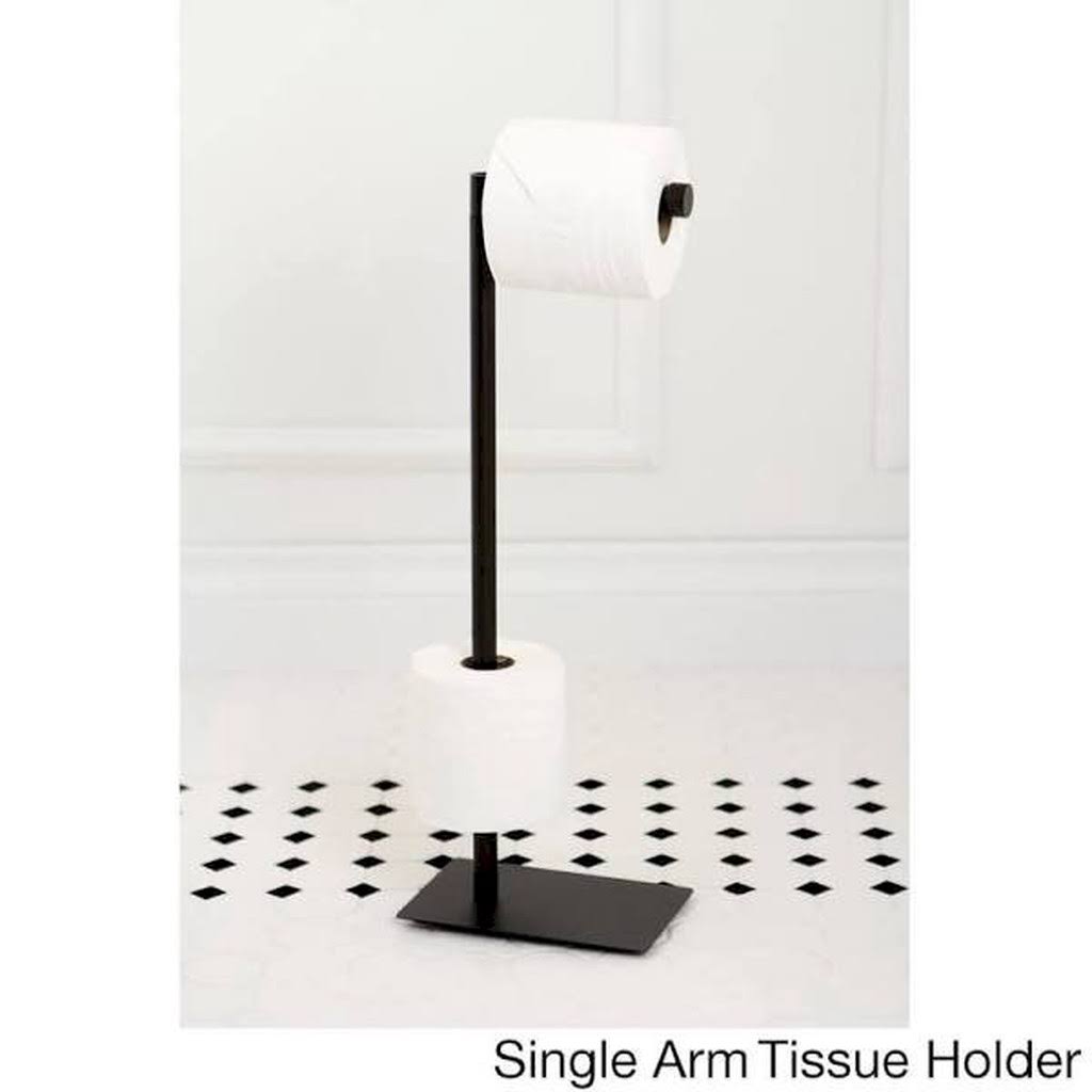 Oil Rubbed Bronze Freestanding Toilet Tissue Holder S48785