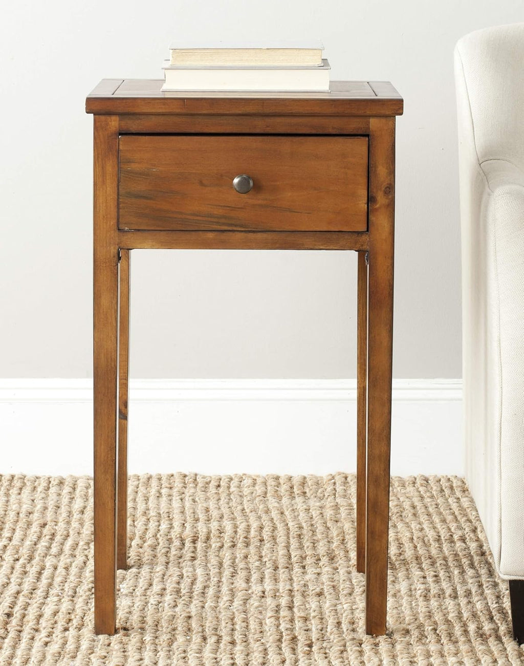 French Grey End Table T41798