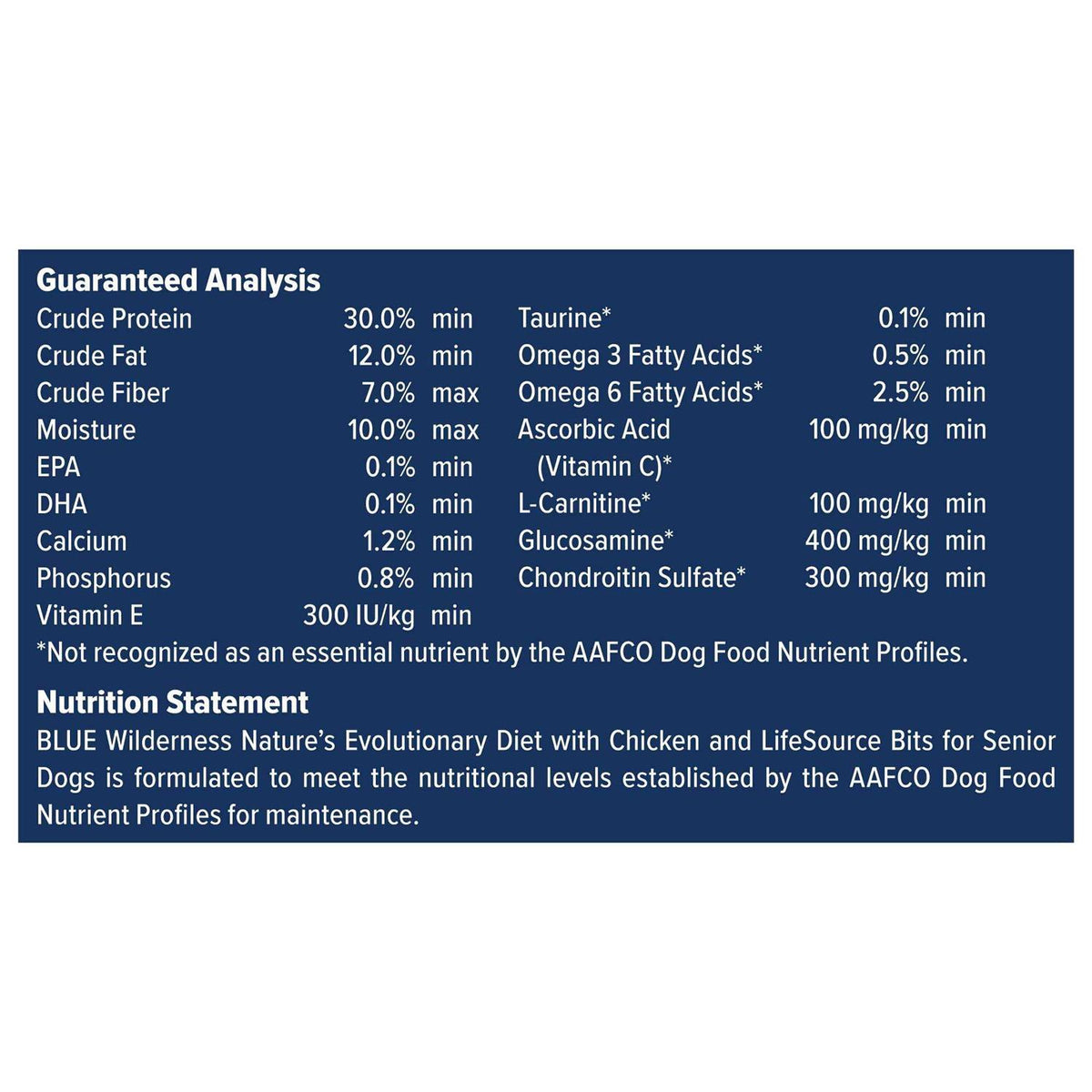 Chicken Senior Dry Dog Food U195141