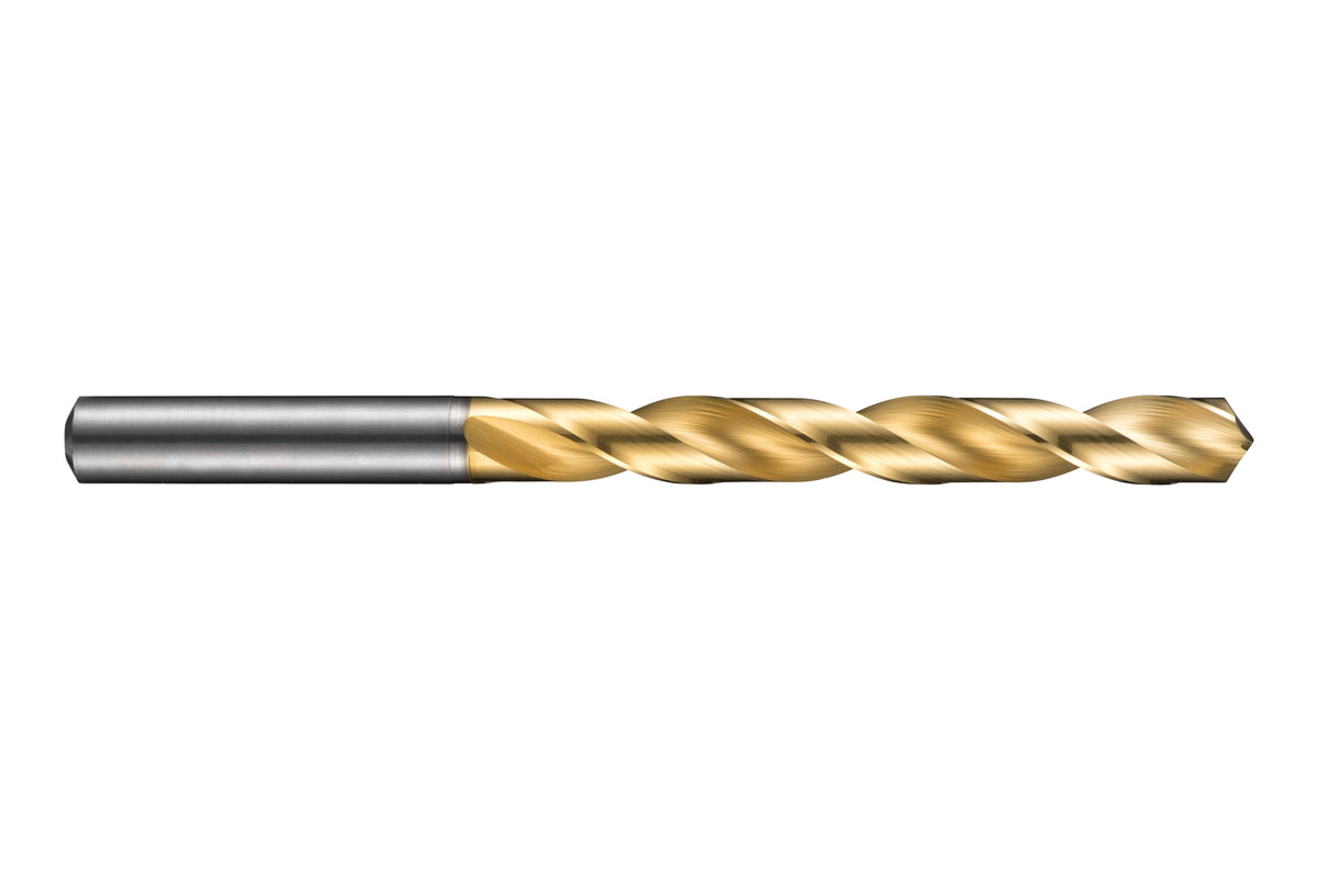 8.80 mm Carbide Drill Bit Jobber Length Tin Coated H10197