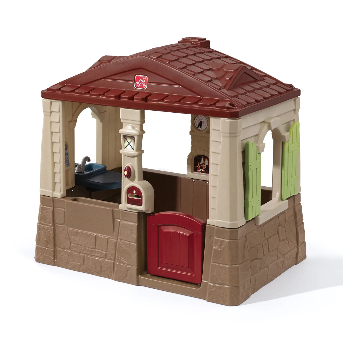 Brown Plastic Kids Playhouse K479594