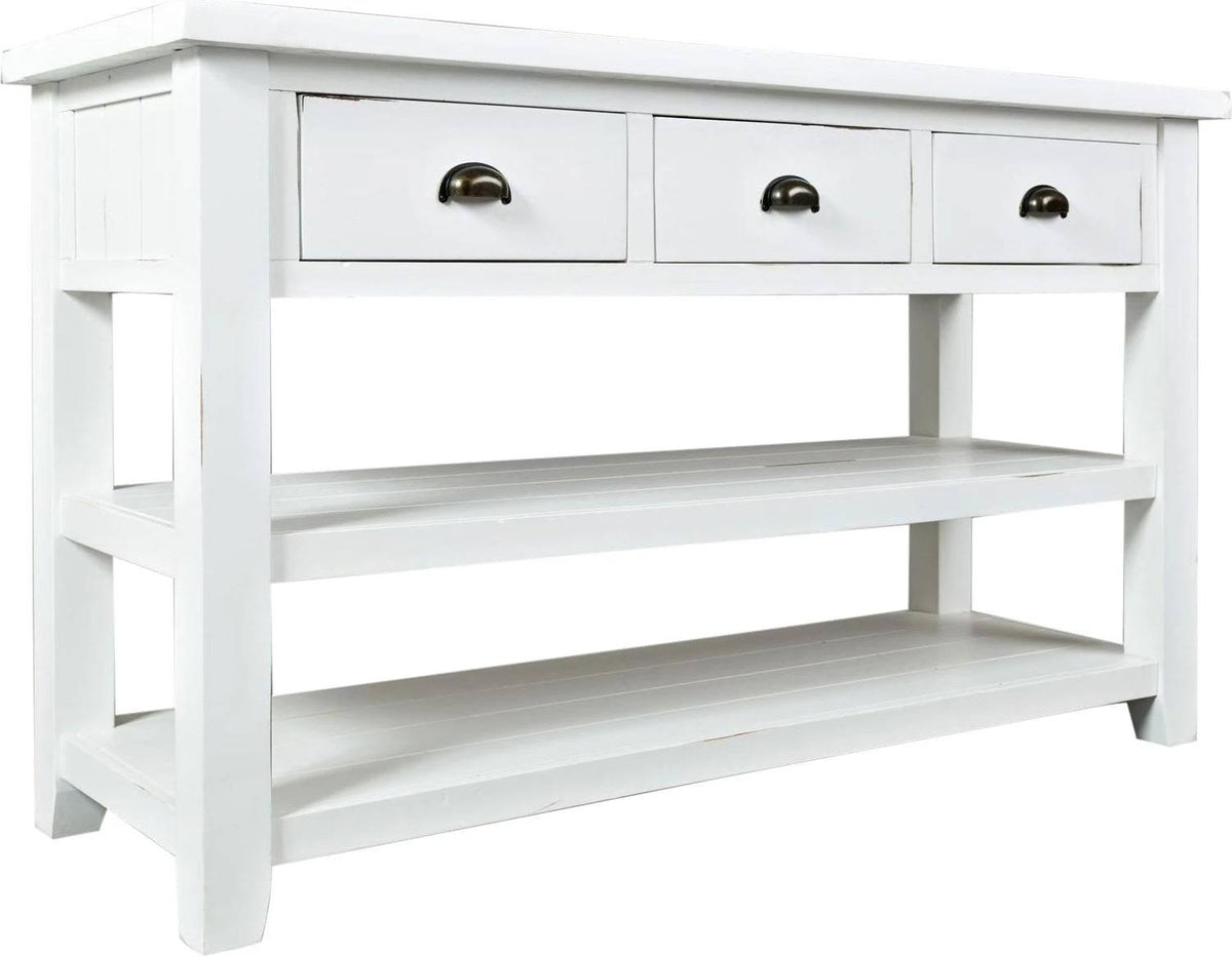 Weathered White Sofa Table H2845