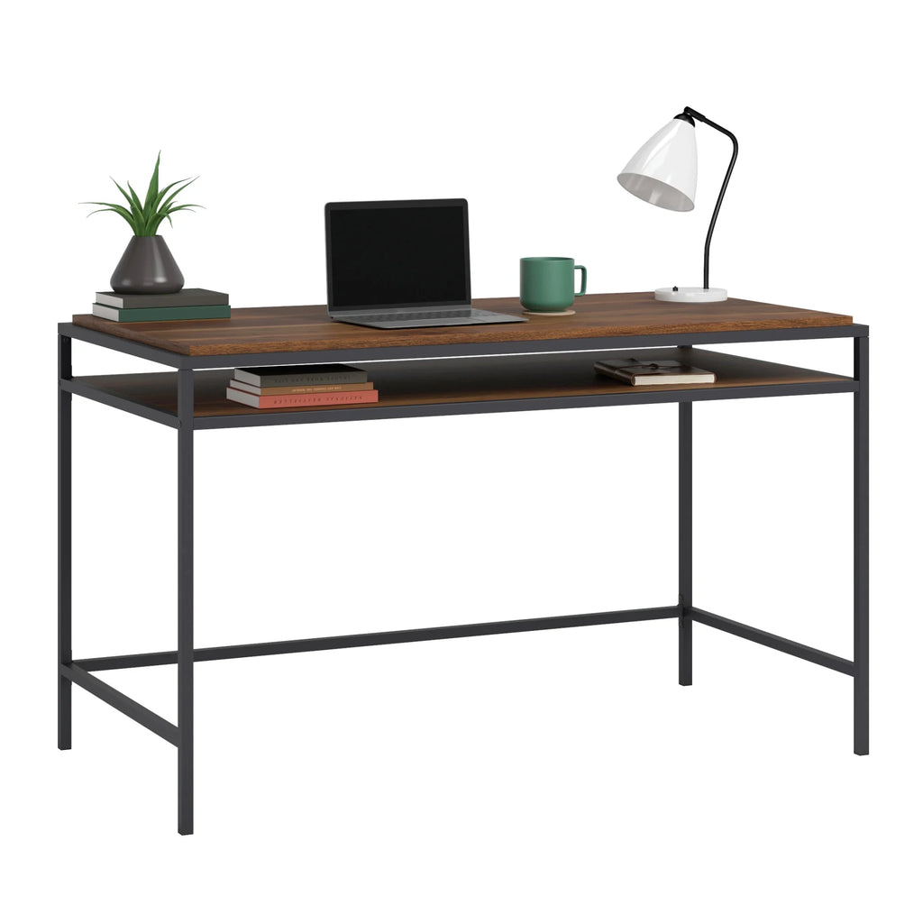 Grand Walnut Writing Desk E7179