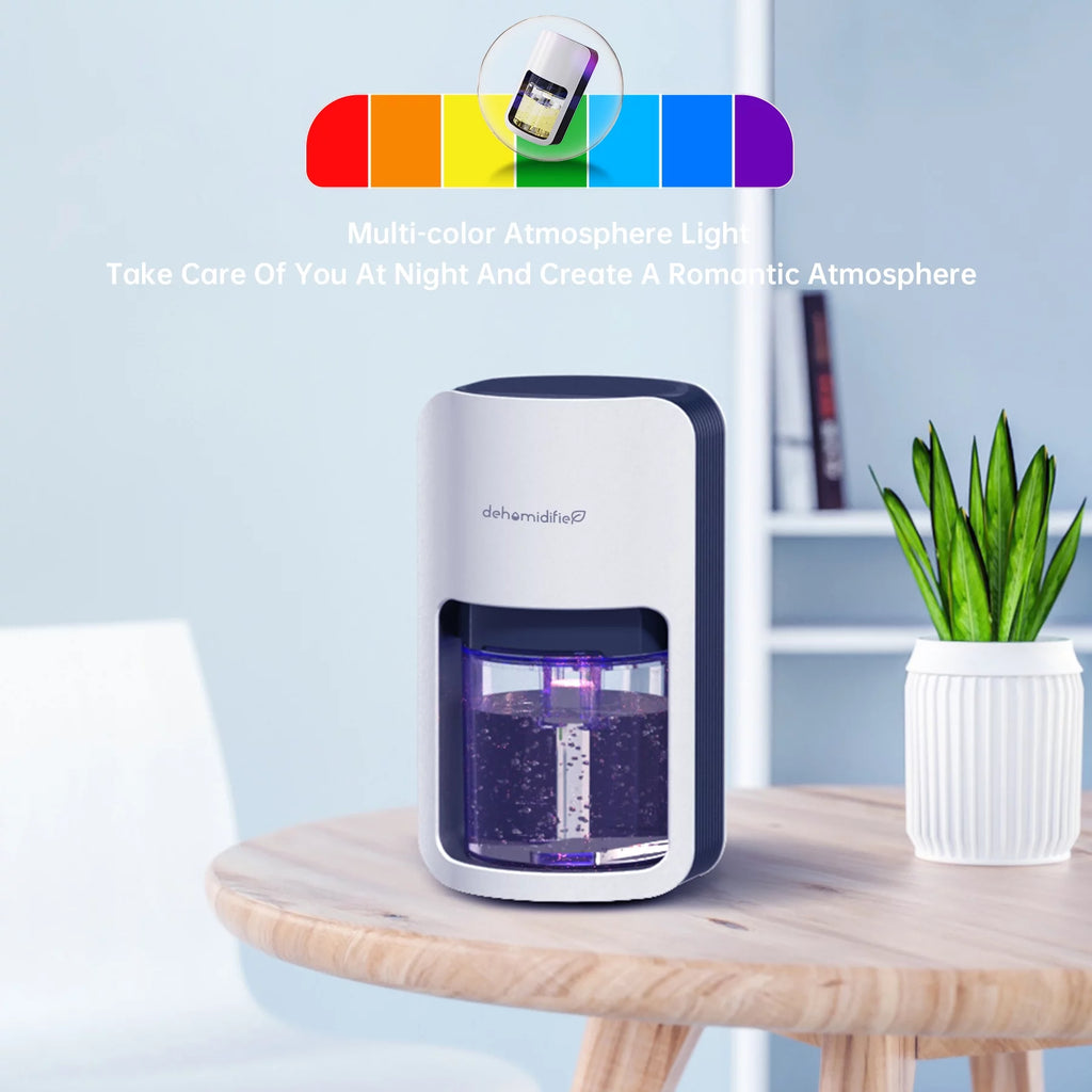 1200ml Ultra Quiet Dehumidifier with Automatic Defrosting W70948