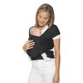 Baby Wrap Carrier Pure Black J670952