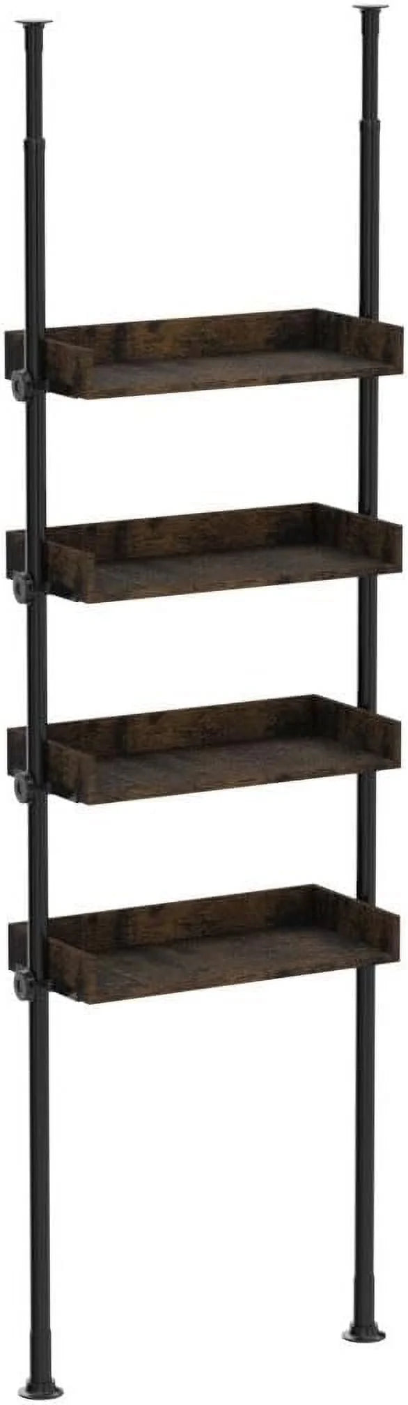 4-Tier Adjustable Wood Over The Toilet Storage M1658