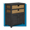 Dark Gray Storage Cabinet P73045