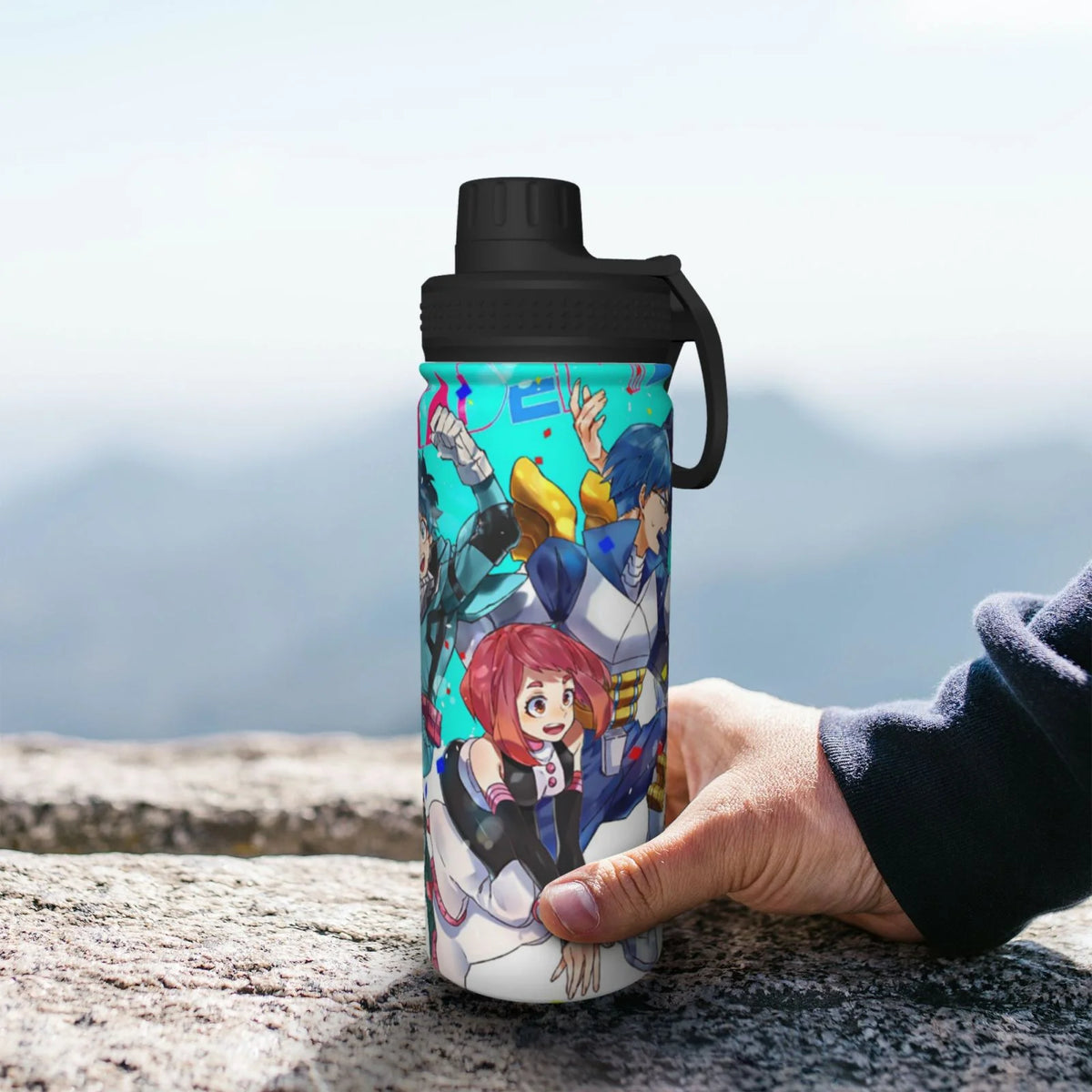 18OZ Insulated Stainless Steel Water Bottle U676279