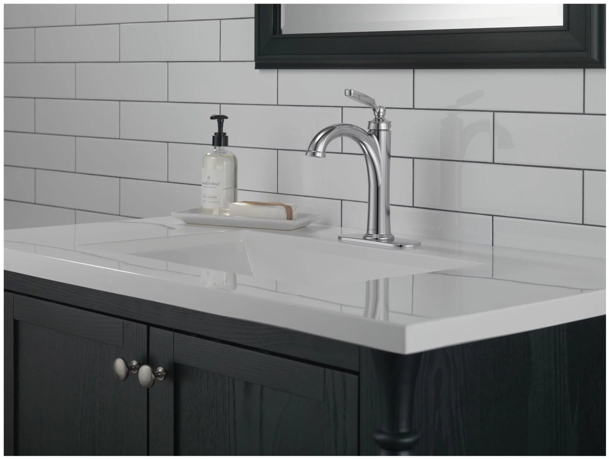 Chrome Single Hole Bathroom Faucet X545