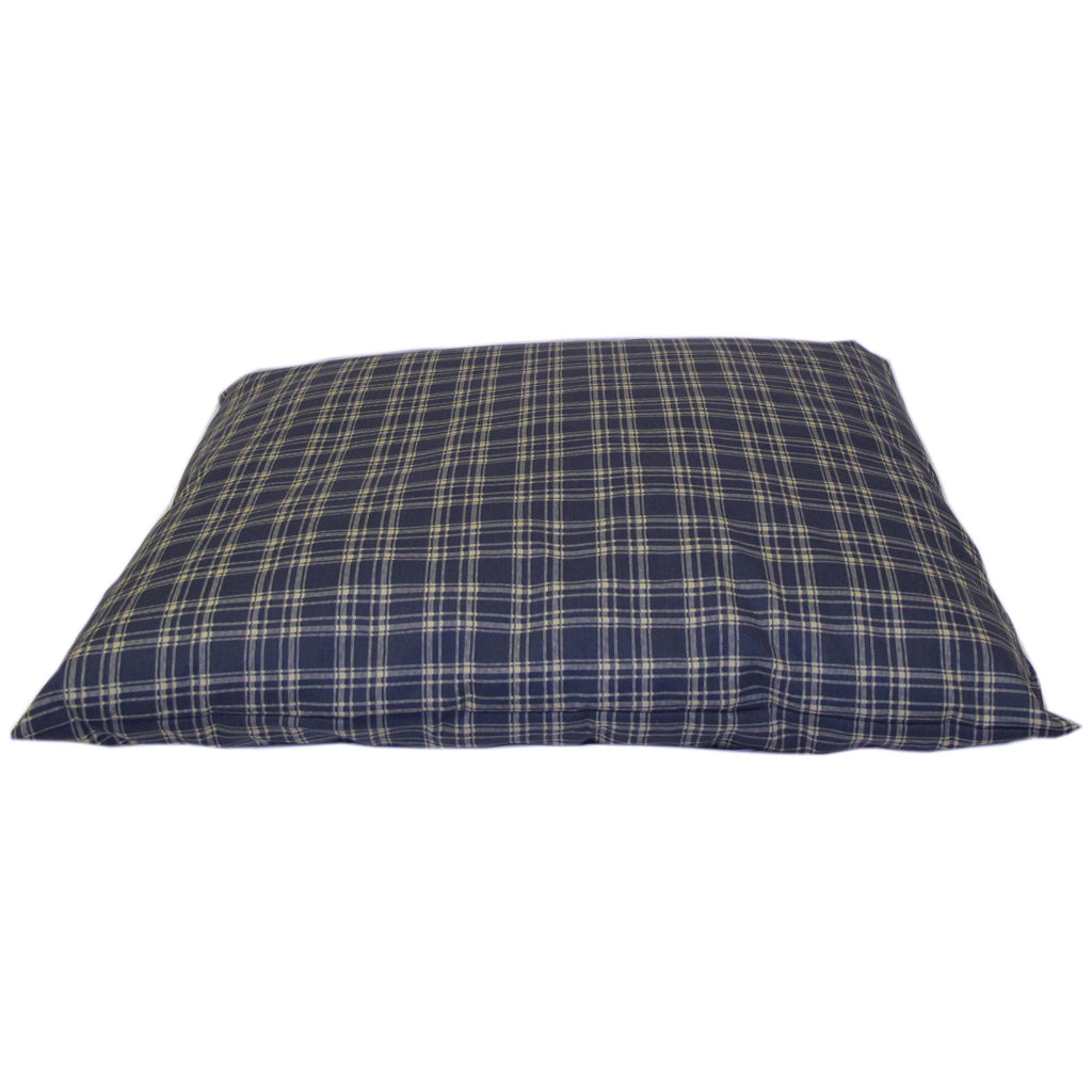 Large Blue Plaid Indoor/Outdoor Pet Bed M222