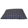 Large Blue Plaid Indoor/Outdoor Pet Bed M222