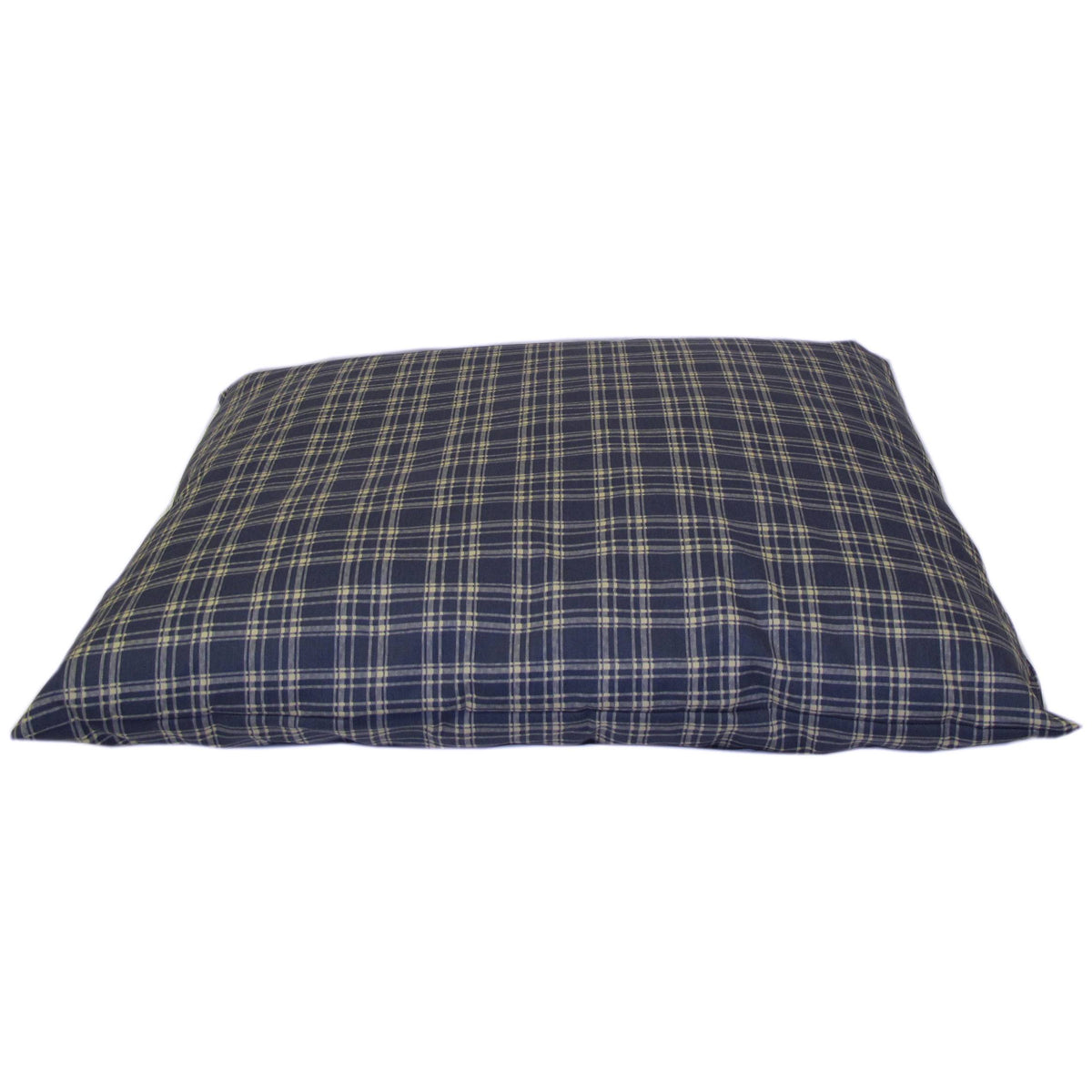 Large Blue Plaid Indoor/Outdoor Pet Bed M222